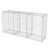 Gabion Basket Galvanised Steel 200x50x100 cm 142552