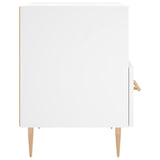 Bedside Cabinets 2 pcs White 40x35x47.5 cm Engineered Wood 827405