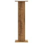 Plant Stands 2 pcs Artisian Oak 30x30x95 cm Engineered Wood 3307881