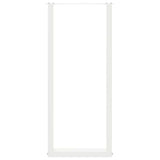 Bar Table Legs U-Shaped 2 pcs White 50x cm Steel 4013245