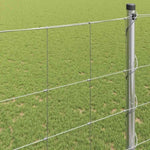 Field Fence Grey 1.5 x 10 m Steel 42005793