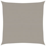 Sunshade Sail 160 g/m Square Light Grey 7x7 m HDPE 4001972