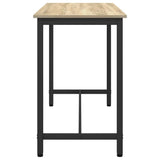 Table Sonoma Oak 100 x 50 x 76.5 cm Engineered Wood and Steel 873745