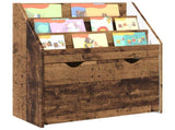 Kids Bookshelf Old Wood 60 x 29.5 x 69 cm Engineered Wood 892397
