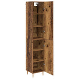 Highboard 2 pcs Old Wood Engineered Wood 3415691