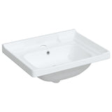 Bathroom Sink White 61x48x23 cm Rectangular Ceramic 153704