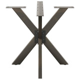 Dining Table Leg Spider Shape Black 85x85x cm Steel 4013123