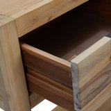 245684 Console Table 82x33x73 cm Solid Acacia Wood