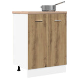 Bottom Cabinet Lyon Artisan Oak 60x46x81.5 cm Engineered Wood 856075