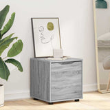 Bathroom Cabinet Grey Sonoma 40.5 x 40 x 44 cm Engineered Wood 888953