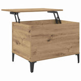 Coffee Table Artisan Oak 60 x 44.5 x 45 cm Engineered Wood 881172