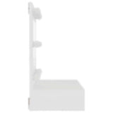 Mirror Cabinet with LED White 60x31.5x62 cm 808882