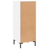Sideboard White 34.5x34x90 cm Engineered Wood 828604