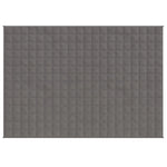 Weighted Blanket Grey 152x203 cm 11 kg Fabric 3154838