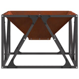 Fire Bowl Rusty 50 x 50 x 35 cm Weathering Steel 858993