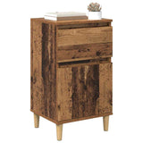 Bedside Cabinet 2 pcs Old Wood 40 x 35 x 70 cm Engineered Wood 881234