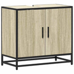 ZNTS Bathroom Sink Cabinet Sonoma Oak 65x33x60 cm Engineered Wood 849265