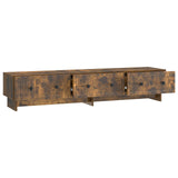 TV Cabinet Smoked Oak 147 x 34.5 x 30 cm Engineered Wood 894020