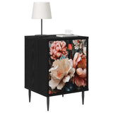 Bedside Cabinet BORNE 2 pcs Black Oak 36 x 33 x 51 cm 8007244