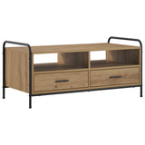 Coffee Table Artisan Oak 99.5 x 49 x 46 cm Engineered Wood 8013619