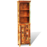 Vintage Style Reclaimed Solid Wood Bookshelf 241433