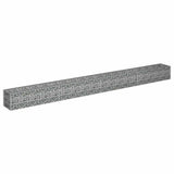 Gabion Raised Bed Galvanised Steel 360x30x30 cm 145641