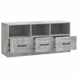 TV Cabinet Concrete Grey 102 x 34.5 x 47 cm Engineered Wood 895828