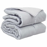 Full Year Duvet Silver 240 x 260 cm Satin and Microfiber 42025835