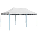 Professional Folding Party Tent 3x6 m Steel White 48864