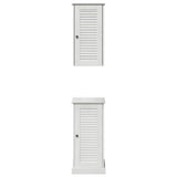 Bathroom Furniture Set VIGO 2 pcs White and Antique White 3328534