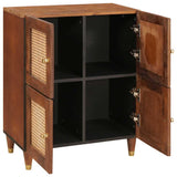 Sideboard Brown 60 x 33.5 x 75 cm Solid Mango Wood 4018906