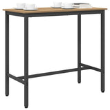 Table Artisan Oak 100 x 50 x 90.5 cm Engineered Wood and Steel 873737