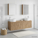 Bathroom Cabinet Set 5 pcs Artisan Oak Engineered Wood 3406534