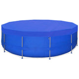 Pool Covers 2 pcs PE Round 460 cm 90 g/m 3082801