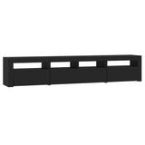 TV Cabinet Black Engineered wood Large TV Cabinet Rectangular 3152731