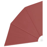 Collapsible Balcony Side Awning Terracotta 210x210 cm 41579