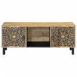 Coffee Table 100x54x40 cm Solid Wood Mango 358224