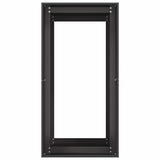 Planter Black 40x80x80 cm Steel 860773