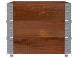 Garden Planter Brown 100x50 cm Solid Wood Pine 3295430