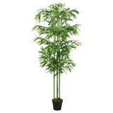 Artificial Bamboo Tree 576 Leaves 150 cm Green 358994