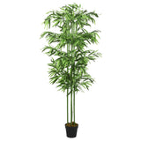 Artificial Bamboo Tree 864 Leaves 180 cm Green 358995