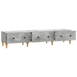 TV Cabinet Concrete Grey 147 x 34.5 x 30 cm Engineered Wood 894248