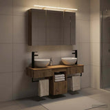 Bathroom Cabinet Set 4 pcs Artisan Oak 100 x 14.5 x 70 cm 3406262