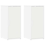 Shoe Cabinets 2 pcs White 32x35x70 cm Engineered Wood 808955