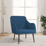 Armchair Blue 63x76x80 cm Fabric 351481
