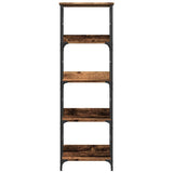 Book Cabinet Old Wood 50x33x153 cm Engineered Wood 857468