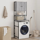 Washing Machine Cabinet Grey Sonoma 68x48.5x194 cm 838976