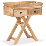 244952 Side Table Solid Mango Wood 65x40x76 cm