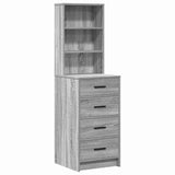 Dressing Table Light Grey 78.5 x 41 x 135 cm Engineered wood 3334196