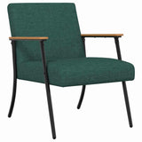 Armchair Dark Green 59 x 75 x 78 cm Fabric 42017666